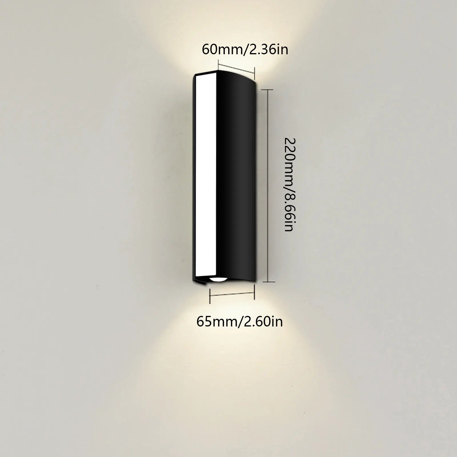 Wall Light LED Lamp 10W AC85-265V IP66 Waterproof Warm White Cold White Outdoor Lighting Decoration Outside For Home Exterior
