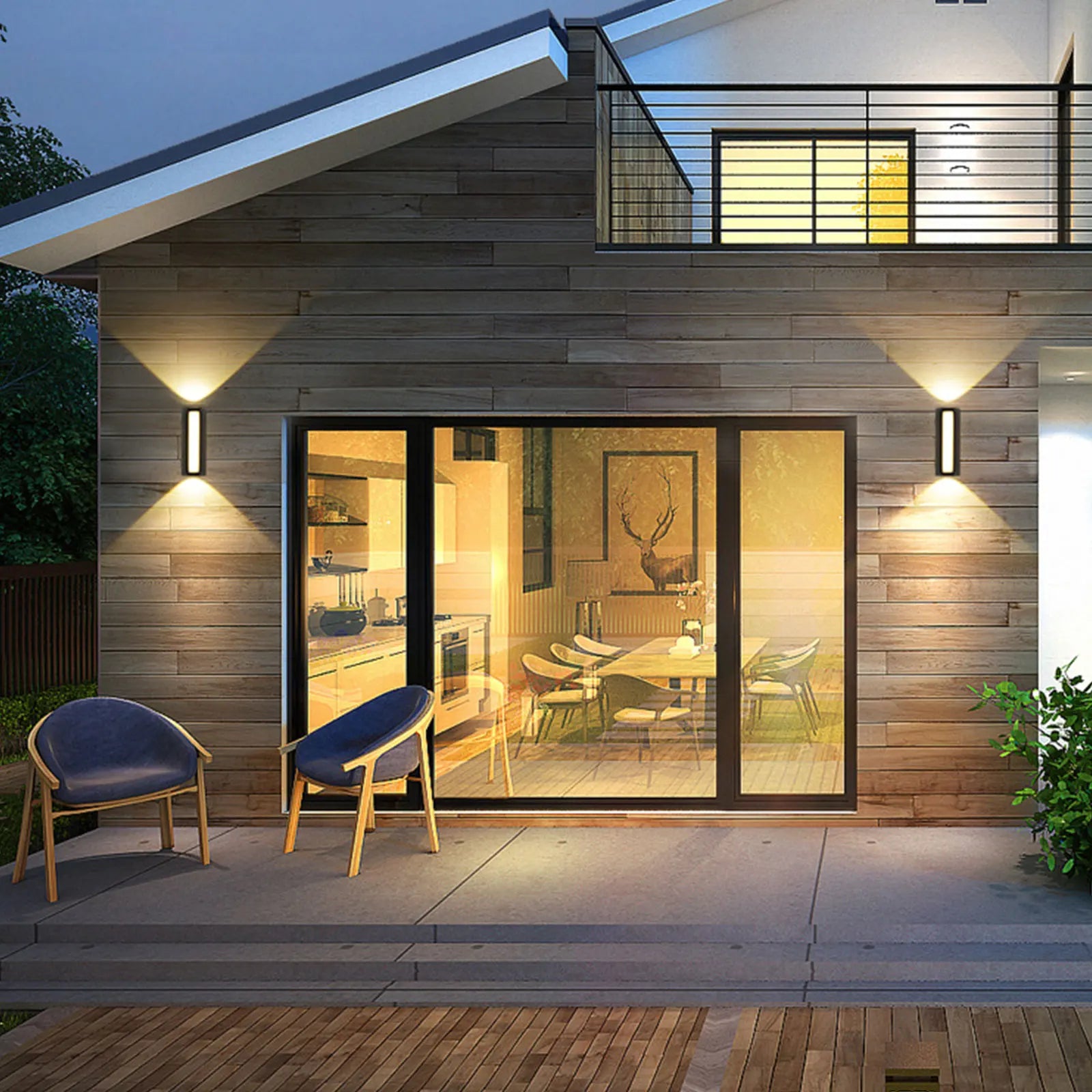 Wall Light LED Lamp 10W AC85-265V IP66 Waterproof Warm White Cold White Outdoor Lighting Decoration Outside For Home Exterior
