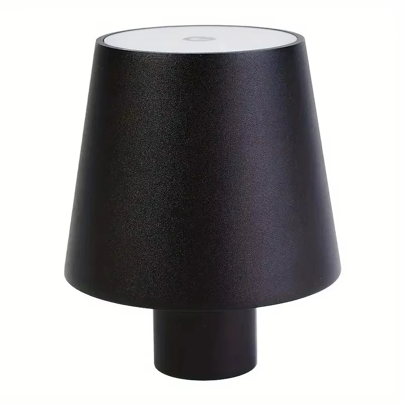 Wireless touch LED charging table lamp with 3-level dimming, suitable for bedside, dining room, bar, and desktop decoration